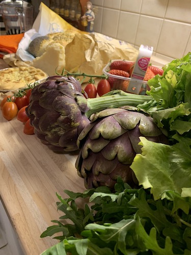 Love finding and preparing beautiful food.