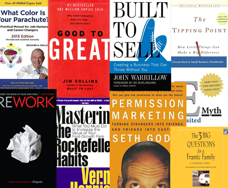 I read LOTS of business books.