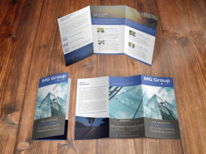 Photo of mg brochure