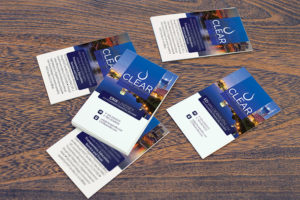 Photo of Clear Business Cards