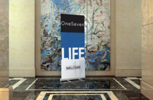 Photo of One Seven Pop-Up Banner