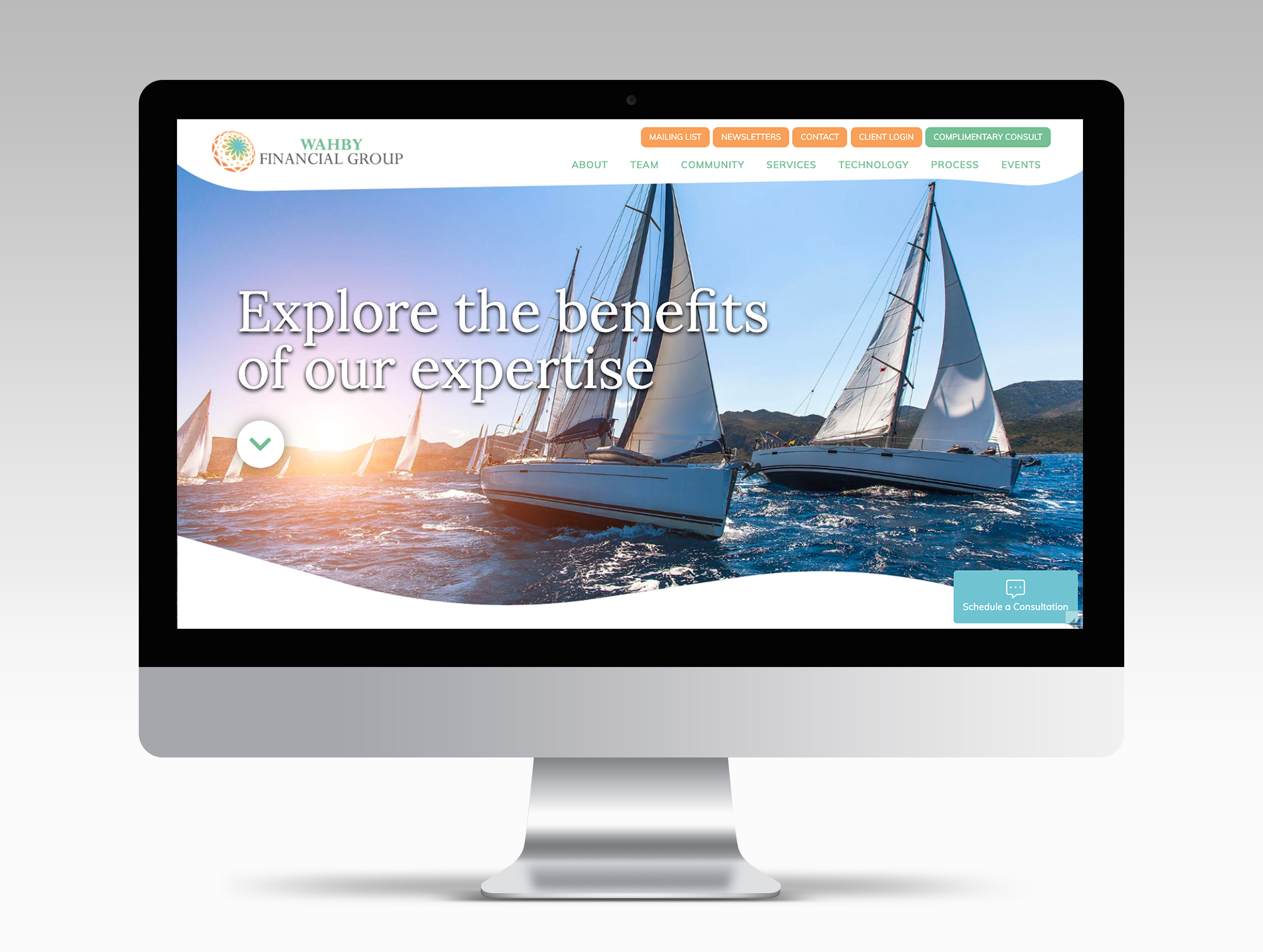 Wahby Financial Group Website