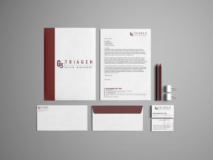 Photo of TriaGen Business Stationery