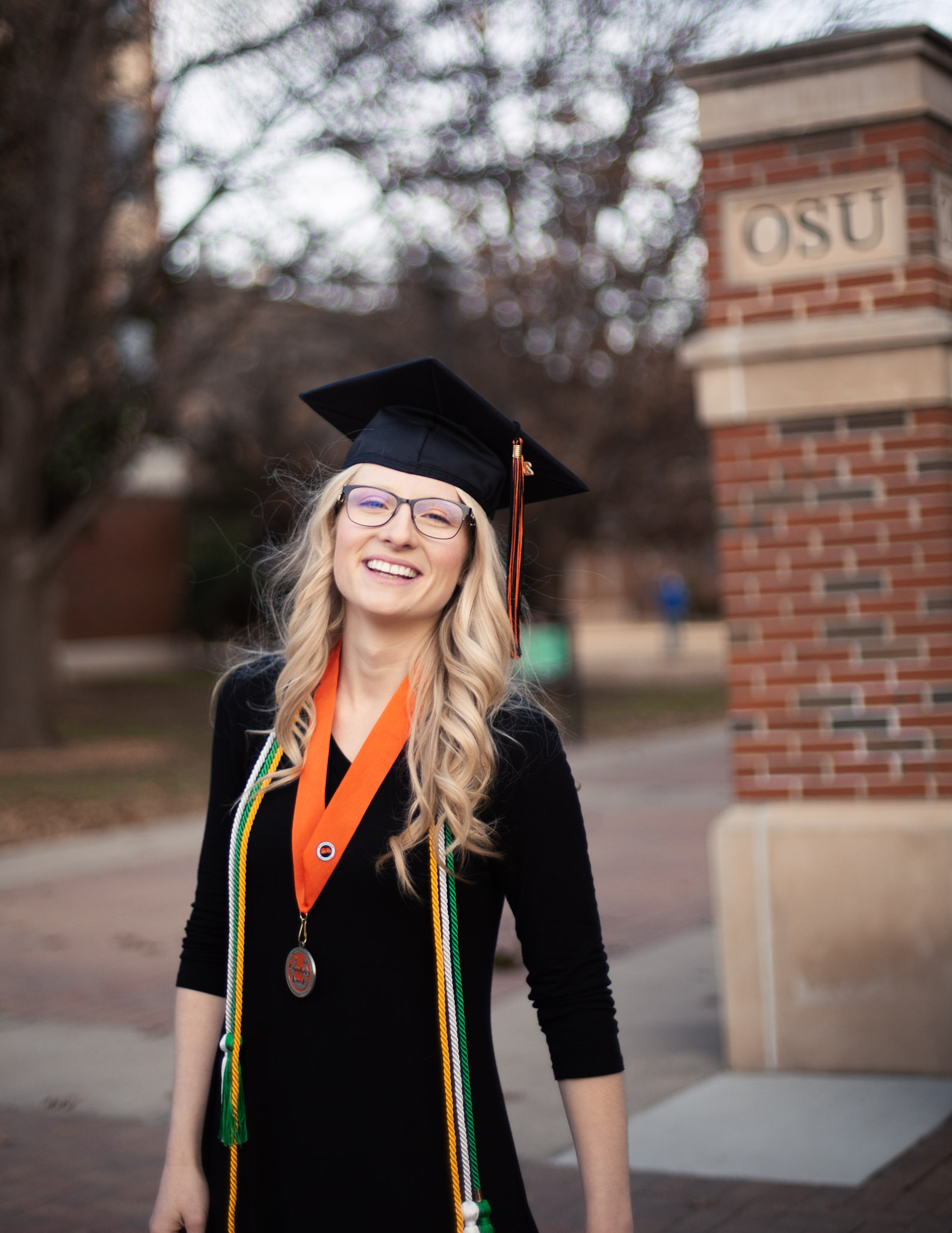 I graduated from Oklahoma State University!