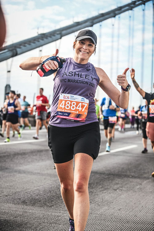 I've run the NYC marathon twice.