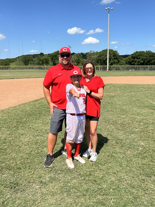 I spend most of my weekends traveling to watch my youngest play baseball.