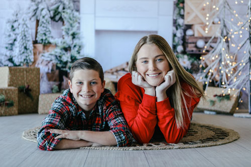 My two children are my pride and joy. 