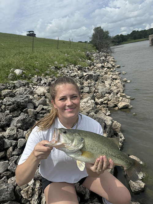 Caught this one on a beetle spin.