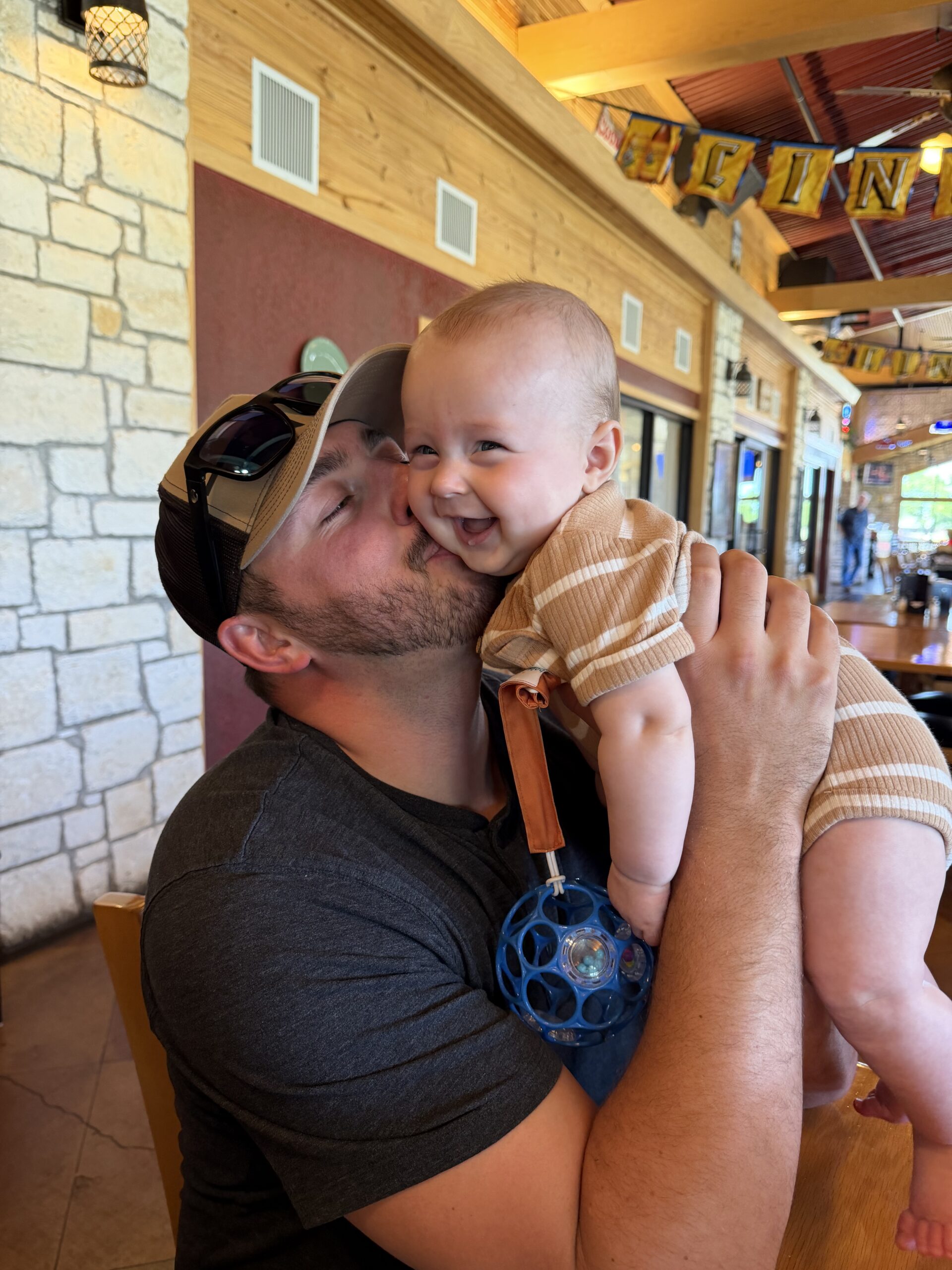 Baby giggles fix anyone’s day